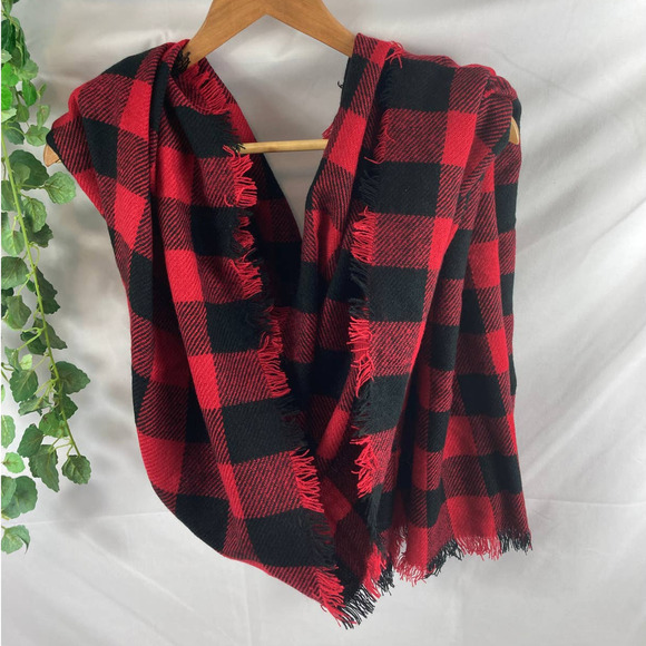4/$25 NWT BP Buffalo Plaid Scarf - Picture 1 of 2